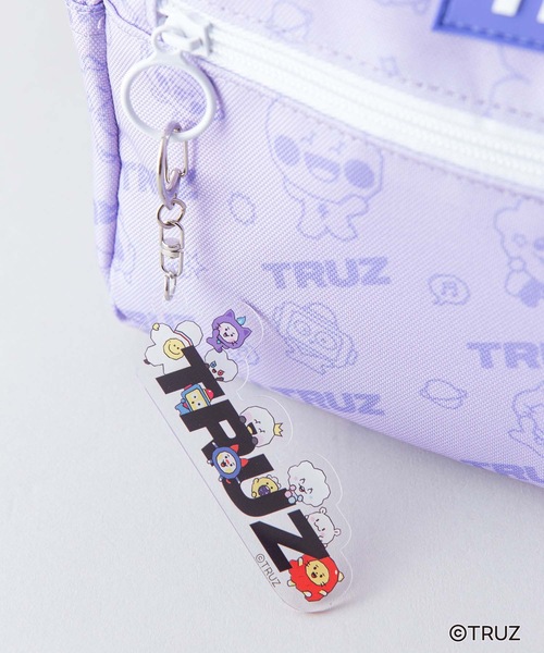 JEANS MATE(ジーンズメイト)の「【TRUZ/トゥルーズ】総柄 ショルダーバッグ(ショルダーバッグ・メンズ・パープル/ブラック・FREE)」の8枚目の写真