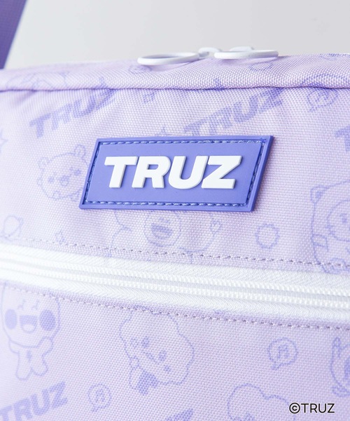 JEANS MATE(ジーンズメイト)の「【TRUZ/トゥルーズ】総柄 ショルダーバッグ(ショルダーバッグ・メンズ・パープル/ブラック・FREE)」の4枚目の写真
