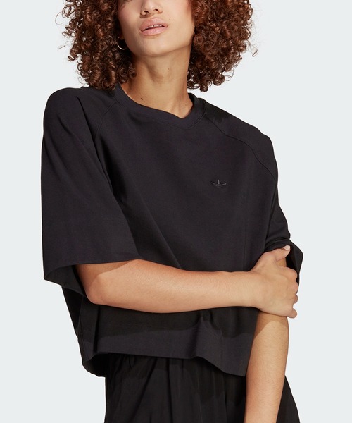 [adidas] プレミアム エッセンシャル オーバー Tシャツ(2color) 210.jpg