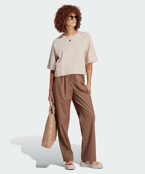 プレミアムエッセンシャルズTシャツ/アディダスオリジナルスadidasOriginals