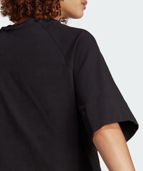[adidas] プレミアム エッセンシャル オーバー Tシャツ(2color) adidas tシャツ トレフォイル エッセンシャルズ オーバーサイズ