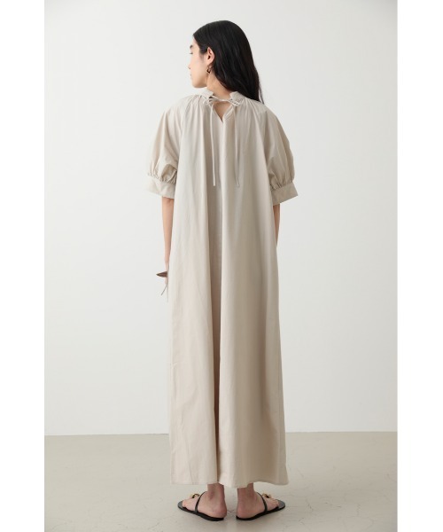 crie conforto(クリーコンフォルト)の「2wayカフタンワンピース(ワンピース・レディース・ライトブルー/ブラック/ベージュ・SMALL/MEDIUM)」の9枚目の写真