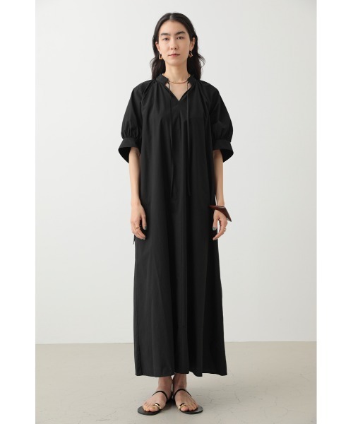 crie conforto(クリーコンフォルト)の「2wayカフタンワンピース(ワンピース・レディース・ライトブルー/ブラック/ベージュ・SMALL/MEDIUM)」の7枚目の写真