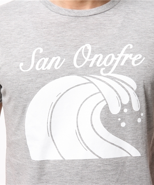 OUTLET（アウトレット）の「【CIAOPANIC TYPY】WAVEプリントTee（Tシャツ/カットソー・メンズ・ブルー/グレー・LARGE/SMALL/MEDIUM）」の8枚目の写真