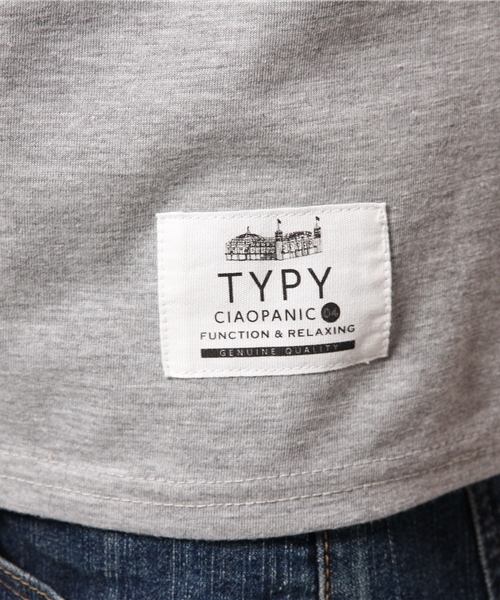 OUTLET（アウトレット）の「【CIAOPANIC TYPY】WAVEプリントTee（Tシャツ/カットソー・メンズ・ブルー/グレー・LARGE/SMALL/MEDIUM）」の9枚目の写真