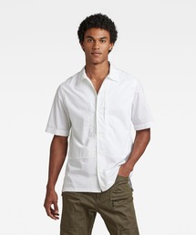 G-STAR | UTILITY PANEL SHIRT/ショートスリーブ/ワークシャツ(シャツ/ブラウス)