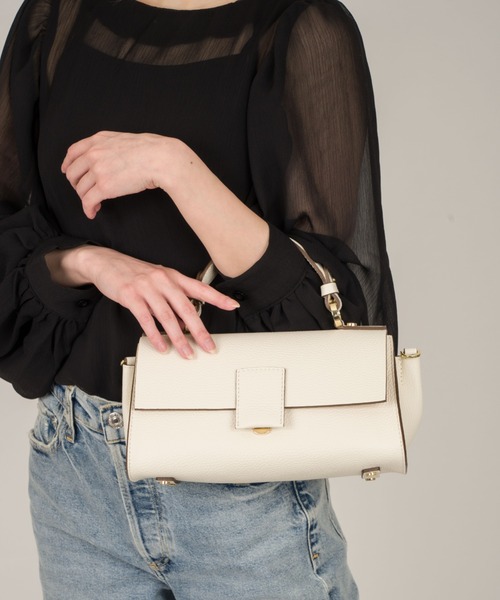 LORISTELLA(ロリステッラ)の「【LORISTELLA/ロリステッラ】BETH ベス ハンドバッグ ショルダー ワンハンドル バッグ(ショルダーバッグ・レディース・ブラック/グレイッシュベージュ/アイボリー/グレー・FREE)」の14枚目の写真