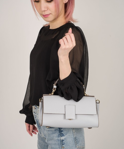 LORISTELLA(ロリステッラ)の「【LORISTELLA/ロリステッラ】BETH ベス ハンドバッグ ショルダー ワンハンドル バッグ(ショルダーバッグ・レディース・ブラック/グレイッシュベージュ/アイボリー/グレー・FREE)」の10枚目の写真