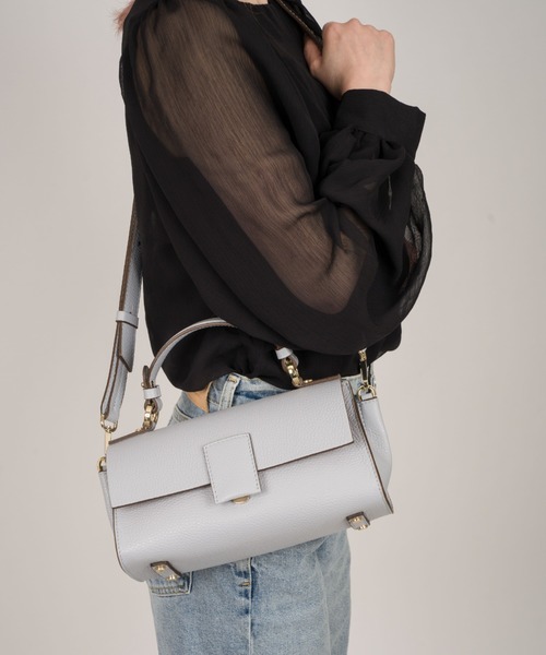 LORISTELLA(ロリステッラ)の「【LORISTELLA/ロリステッラ】BETH ベス ハンドバッグ ショルダー ワンハンドル バッグ(ショルダーバッグ・レディース・ブラック/グレイッシュベージュ/アイボリー/グレー・FREE)」の9枚目の写真