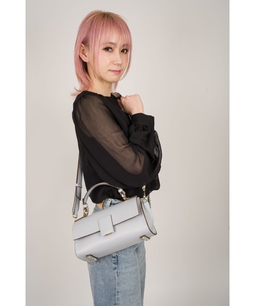 LORISTELLA(ロリステッラ)の「【LORISTELLA/ロリステッラ】BETH ベス ハンドバッグ ショルダー ワンハンドル バッグ(ショルダーバッグ・レディース・ブラック/グレイッシュベージュ/アイボリー/グレー・FREE)」の11枚目の写真