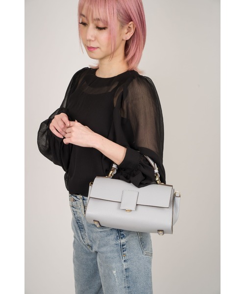 LORISTELLA(ロリステッラ)の「【LORISTELLA/ロリステッラ】BETH ベス ハンドバッグ ショルダー ワンハンドル バッグ(ショルダーバッグ・レディース・ブラック/グレイッシュベージュ/アイボリー/グレー・FREE)」の12枚目の写真