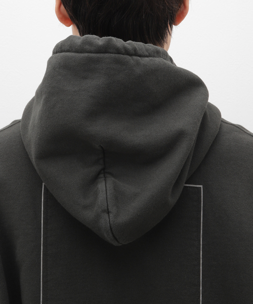 C.E（シーイー）の「【C.E / シーイー】WASHED FRAUDULENCE HOODY（パーカー・メンズ・ブラック・MEDIUM/LARGE）」の8枚目の写真