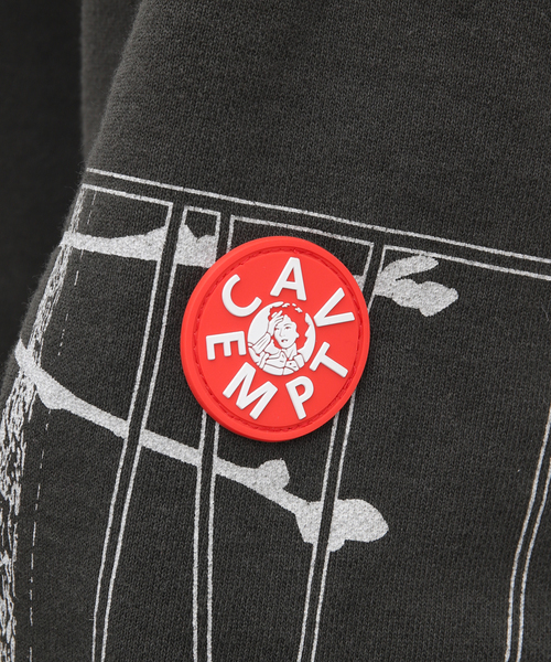 C.E（シーイー）の「【C.E / シーイー】WASHED FRAUDULENCE HOODY（パーカー・メンズ・ブラック・MEDIUM/LARGE）」の13枚目の写真