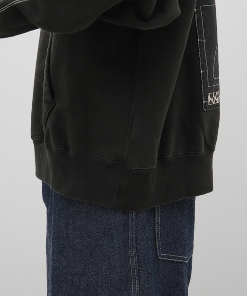 C.E（シーイー）の「【C.E / シーイー】WASHED FRAUDULENCE HOODY（パーカー・メンズ・ブラック・MEDIUM/LARGE）」の15枚目の写真