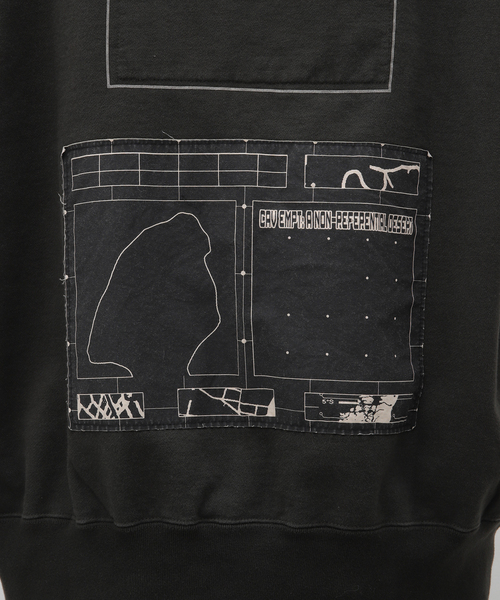 C.E（シーイー）の「【C.E / シーイー】WASHED FRAUDULENCE HOODY（パーカー・メンズ・ブラック・MEDIUM/LARGE）」の17枚目の写真