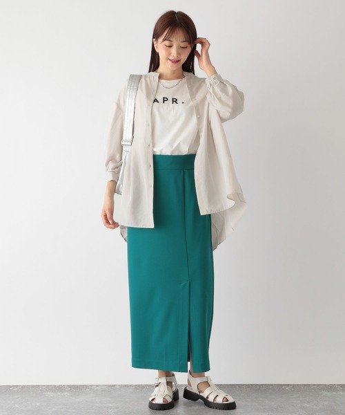 GLOBAL WORK（グローバルワーク）の「防シワサラサラバックプリーツ