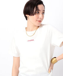 NOLLEY’S Sophi | 刺繍ロゴTベーシック丈(Tシャツ/カットソー)