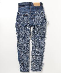 Requal　リコール　カーゴパンツ　フリー　デニム　リーバイス　リメイク 中古・古着通販】RequaL≡ (リコール) Heavily Crashed Denim