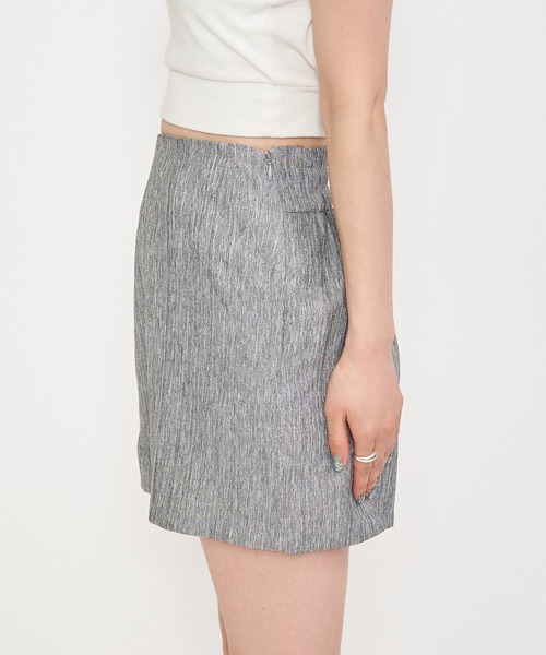 SPIRALGIRL（スパイラルガール）の「リネンライクショートパンツ（その他パンツ・レディース・グレー/ホワイト/グリーン・FREE）」の15枚目の写真