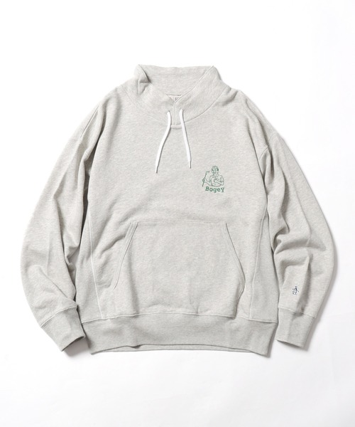 MUNSINGWEAR(マンシングウェア)の「Munsingwear/マンシングウェア BOGEY MAN STAND COLLAR SWEAT SHIRT スウェットシャツ 刺繍(スウェット・メンズ・ブルー/グレー/ネイビー・M/XL/L)」の19枚目の写真