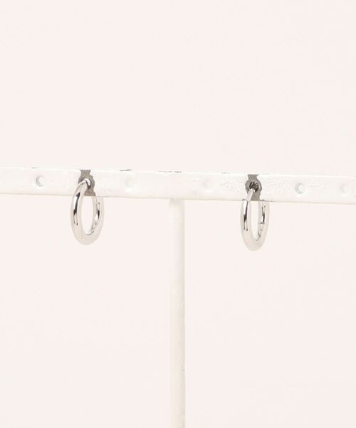 【美品】TOMWOOD トムウッド クラシックフープ スモール ピアス シルバー TOM WOOD TOMWOOD トムウッド ピアス Classic Hoop Small Silver