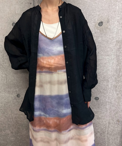 byYOUANCE(バイユアンス)の「2WAYシアーキャミワンピース(ワンピース・レディース・その他1/その他2・FREE)」の9枚目の写真