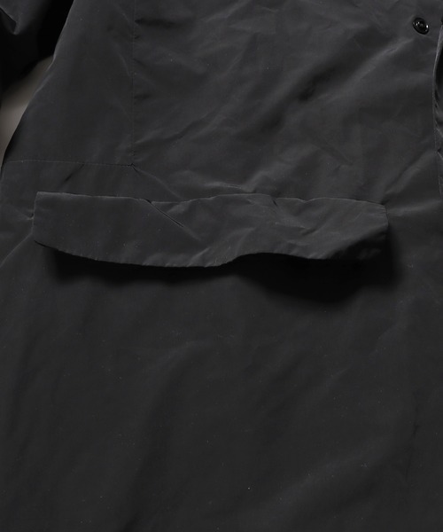 REMI RELIEF（レミレリーフ）の「REMI RELIEF/レミレリーフ ポリエステルツイルフードコート（ステンカラーコート・メンズ・ブラック・S）」の17枚目の写真