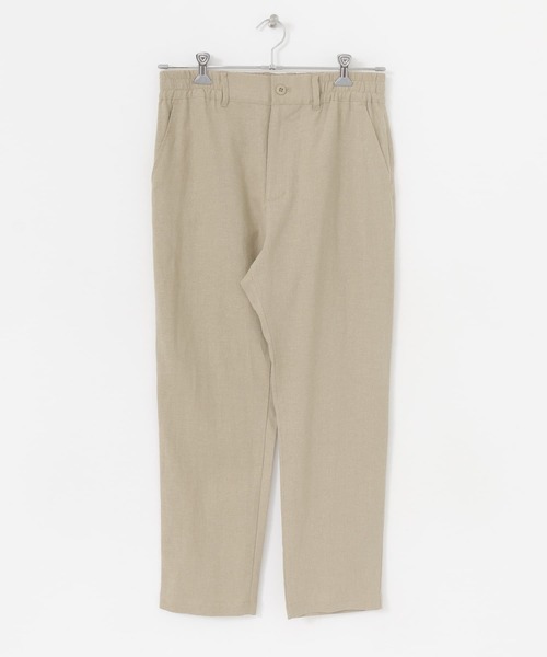 ITEMS URBANRESEARCH（アイテムズ アーバンリサーチ）の「テーパーシルエット麻レーヨンRelaxパンツ（その他パンツ・メンズ・ベージュ/ネイビー/ブラック・MEDIUM/LARGE）」の19枚目の写真