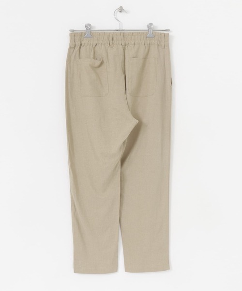 ITEMS URBANRESEARCH（アイテムズ アーバンリサーチ）の「テーパーシルエット麻レーヨンRelaxパンツ（その他パンツ・メンズ・ベージュ/ネイビー/ブラック・MEDIUM/LARGE）」の21枚目の写真