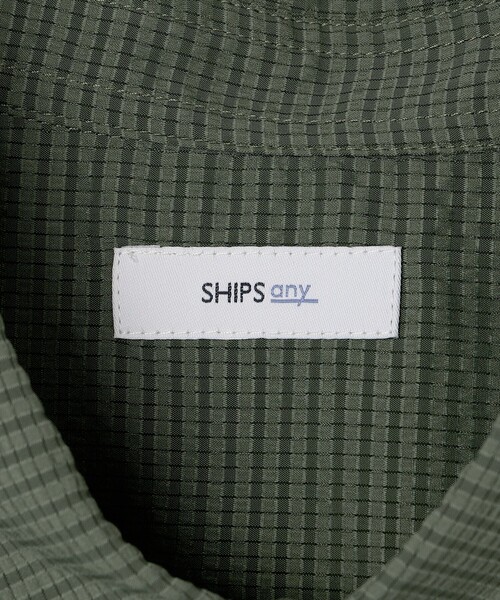 SHIPS any(シップス エニィ)の「SHIPS any: 〈高通気性素材・セットアップ対応〉エアリードット レギュラーカラー シャツ◇(シャツ/ブラウス・メンズ・ブラック/オリーブ/ダークグレー・SMALL/MEDIUM/LARGE/X-LARGE)」の18枚目の写真