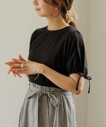 flower | リボンカフティーズ(Tシャツ/カットソー)