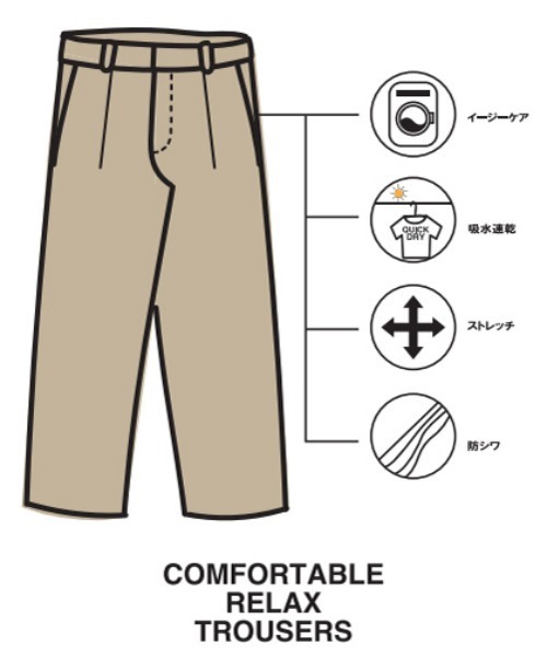 CIAOPANIC TYPY（チャオパニックティピー）の「バルーンシルエットイージーケアテーパードパンツ（その他パンツ・メンズ・チャコールグレー/ブラック/サーモンピンク/グリーン/ベージュ・MEDIUM/LARGE）」の15枚目の写真