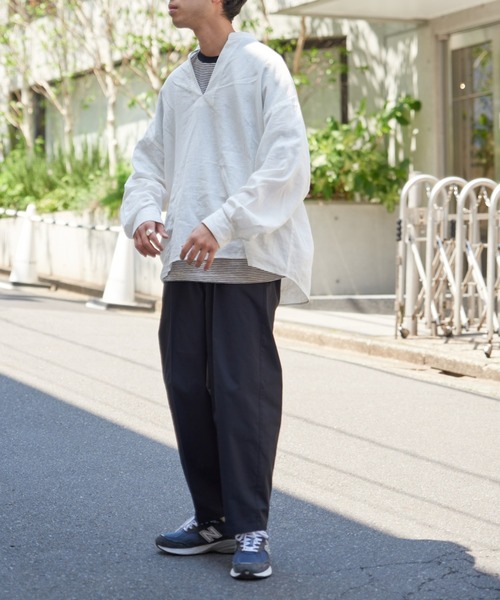 CIAOPANIC TYPY（チャオパニックティピー）の「バルーンシルエットイージーケアテーパードパンツ（その他パンツ・メンズ・チャコールグレー/ブラック/サーモンピンク/グリーン/ベージュ・MEDIUM/LARGE）」の19枚目の写真