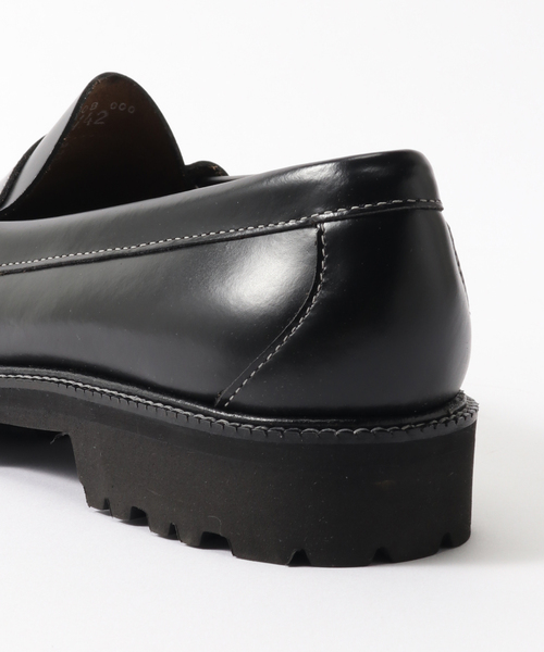 GHBASS ローファー ローファー | 91010B LARSON CONTRASTITCH / BLACK (LEATHER