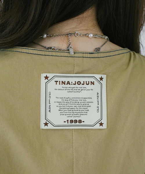 TINA：JOJUN（ティーナジョジュン）の「ミリタリー ジャンパー