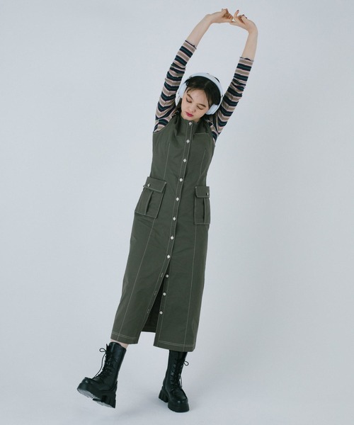 TINA：JOJUN（ティーナジョジュン）の「ミリタリー ジャンパー