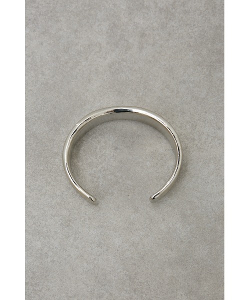 AZUL by moussy(アズールバイマウジー)の「NUANCE CURVE BANGLE/ニュアンスカーブバングル(ブレスレット・レディース・ゴールド系その他/シルバー・FREE)」の5枚目の写真