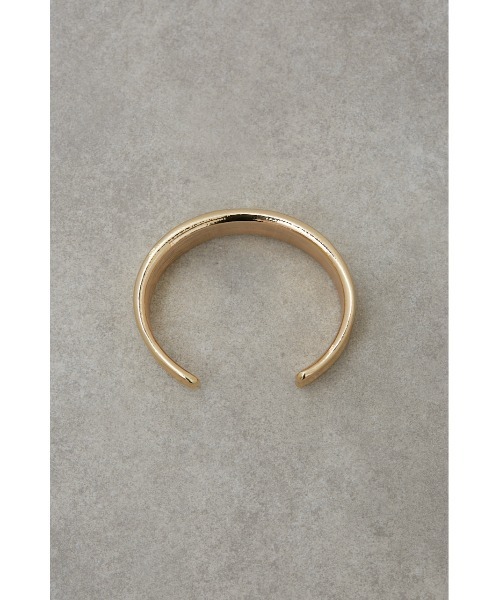 AZUL by moussy(アズールバイマウジー)の「NUANCE CURVE BANGLE/ニュアンスカーブバングル(ブレスレット・レディース・ゴールド系その他/シルバー・FREE)」の10枚目の写真