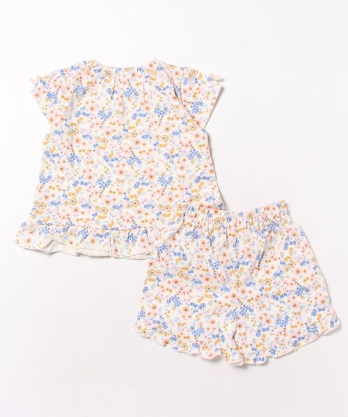 petit main（プティマイン）の「Girlsアソートパジャマ（セットアップ・キッズ・マルチ/ライトピンク/オフホワイト・80ｃｍ/90cm/100cm/110cm/120cm/130cm）」の4枚目の写真