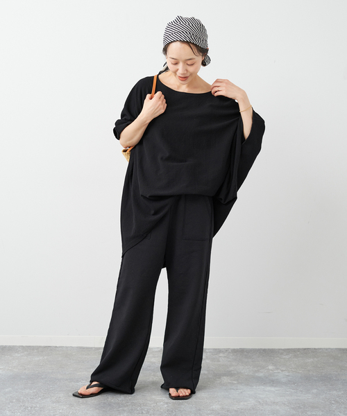 plage（プラージュ）の「jacquard drape プルオーバー（Tシャツ