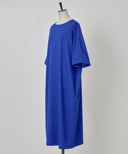 BEARDSLEY（ビアズリー）の「ドライタッチヨーク切り替えワンピース（ワンピース・レディース・ブルー/ブラック・FREE）」の12枚目の写真