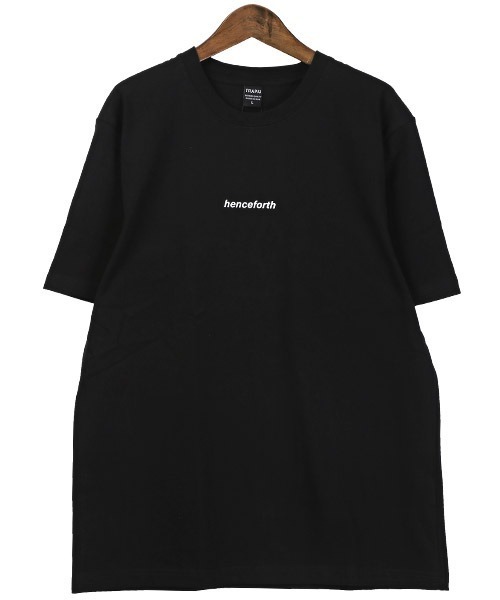 LUXSTYLE(ラグスタイル)の「TRAP/U(トラップユー)ロゴプリント半袖Tシャツ(Tシャツ/カットソー・メンズ・ホワイト/ブラック/ブルー・L/M)」の13枚目の写真
