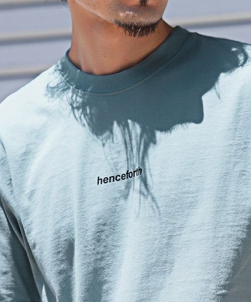 LUXSTYLE(ラグスタイル)の「TRAP/U(トラップユー)ロゴプリント半袖Tシャツ(Tシャツ/カットソー・メンズ・ホワイト/ブラック/ブルー・L/M)」の15枚目の写真