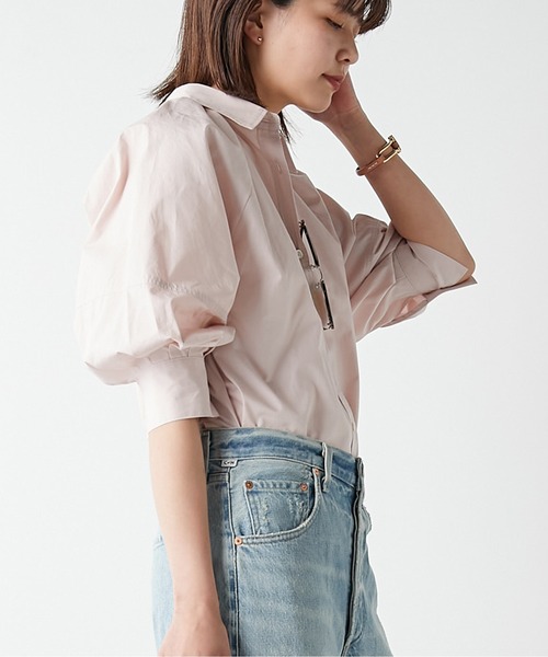 GALLARDAGALANTE（ガリャルダガランテ）の「ギャザースリーブシャツ