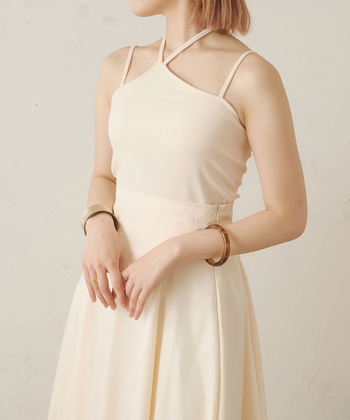 7/29迄値下げ 新品 Plage Satin Uneck キャミソール plage Satin Uneck キャミソール（Satin キャミソール