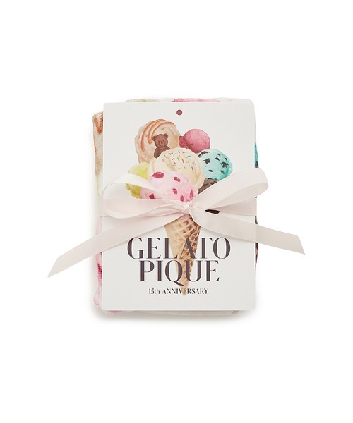 gelato pique（ジェラートピケ）の「【15th】ハンドタオル（ハンカチ/ハンドタオル・レディース・オフホワイト/ピンク・FREE）」の10枚目の写真