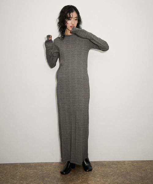 MILLER（ミラー）の「【MILLER for ADAM ET ROPE'】別注 DRESS（ワンピース・レディース・ブラウン/ブラック・FREE）」の13枚目の写真