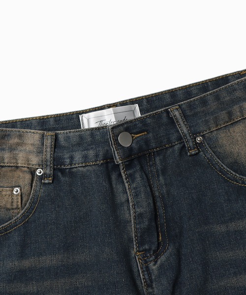 Theater code（シアターコード）の「vintage like denim pants/ヴィンテージライク デニムパンツ（デニムパンツ・メンズ・ネイビー・M/L/S）」の17枚目の写真