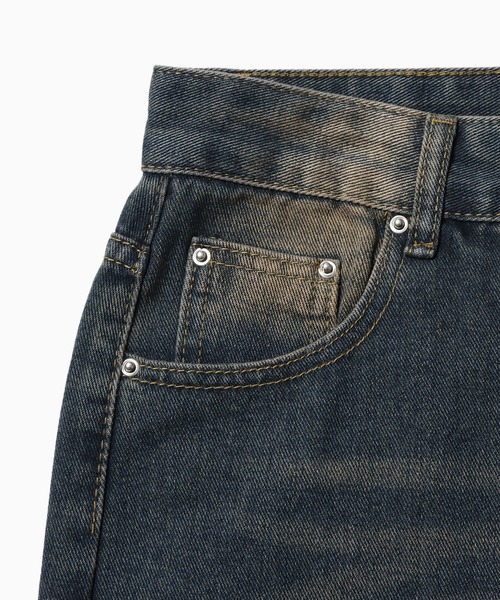 Theater code（シアターコード）の「vintage like denim pants/ヴィンテージライク デニムパンツ（デニムパンツ・メンズ・ネイビー・M/L/S）」の16枚目の写真