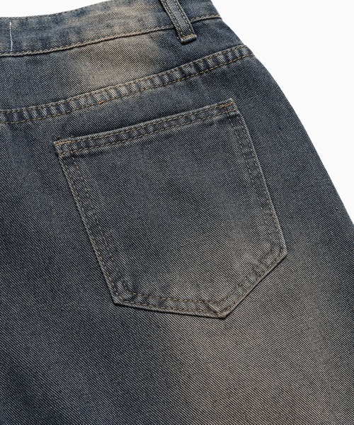 Theater code（シアターコード）の「vintage like denim pants/ヴィンテージライク デニムパンツ（デニムパンツ・メンズ・ネイビー・M/L/S）」の12枚目の写真